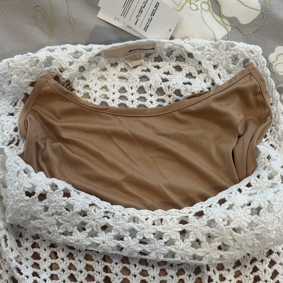 NWT Michael Kors White Crochet dress- size XS - Picture 6 of 6